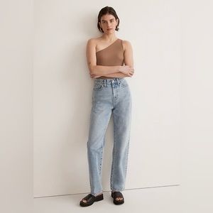 NWT Madewell Petite Baggy Straight in Olvera Wash